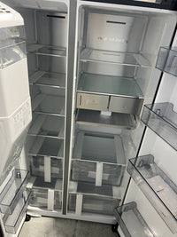 Thumbnail for Transportation damaged Hisense 632L Side By Side Refrigerator with non-plumbed water and ice dispenser  HRSBS632BW - Second Hand Appliances Geebung