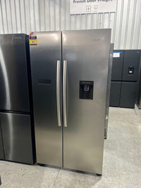 Thumbnail for Factory second Hisense HRSBS578SW 578L Side by Side Fridge (Stainless Steel) - Second Hand Appliances Geebung