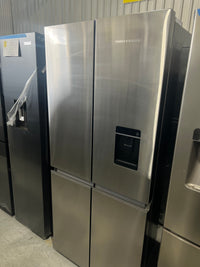 Thumbnail for Factory second Fisher&Paykel 498L Quad Door Refrigerator Freezer with Ice and Water Stainless Steel Model: RF500QNUX1 - Second Hand Appliances Geebung