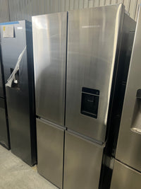 Thumbnail for Factory second Fisher&Paykel 498L Quad Door Refrigerator Freezer with Ice and Water Stainless Steel Model: RF500QNUX1 - Second Hand Appliances Geebung