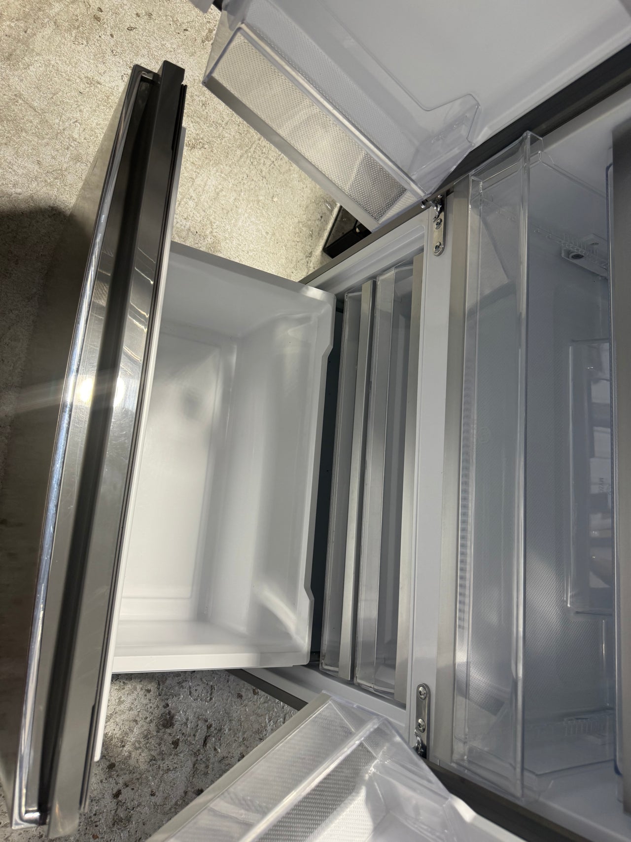 Factory second Haier HRF520FHS – 489L French Door Refrigerator
