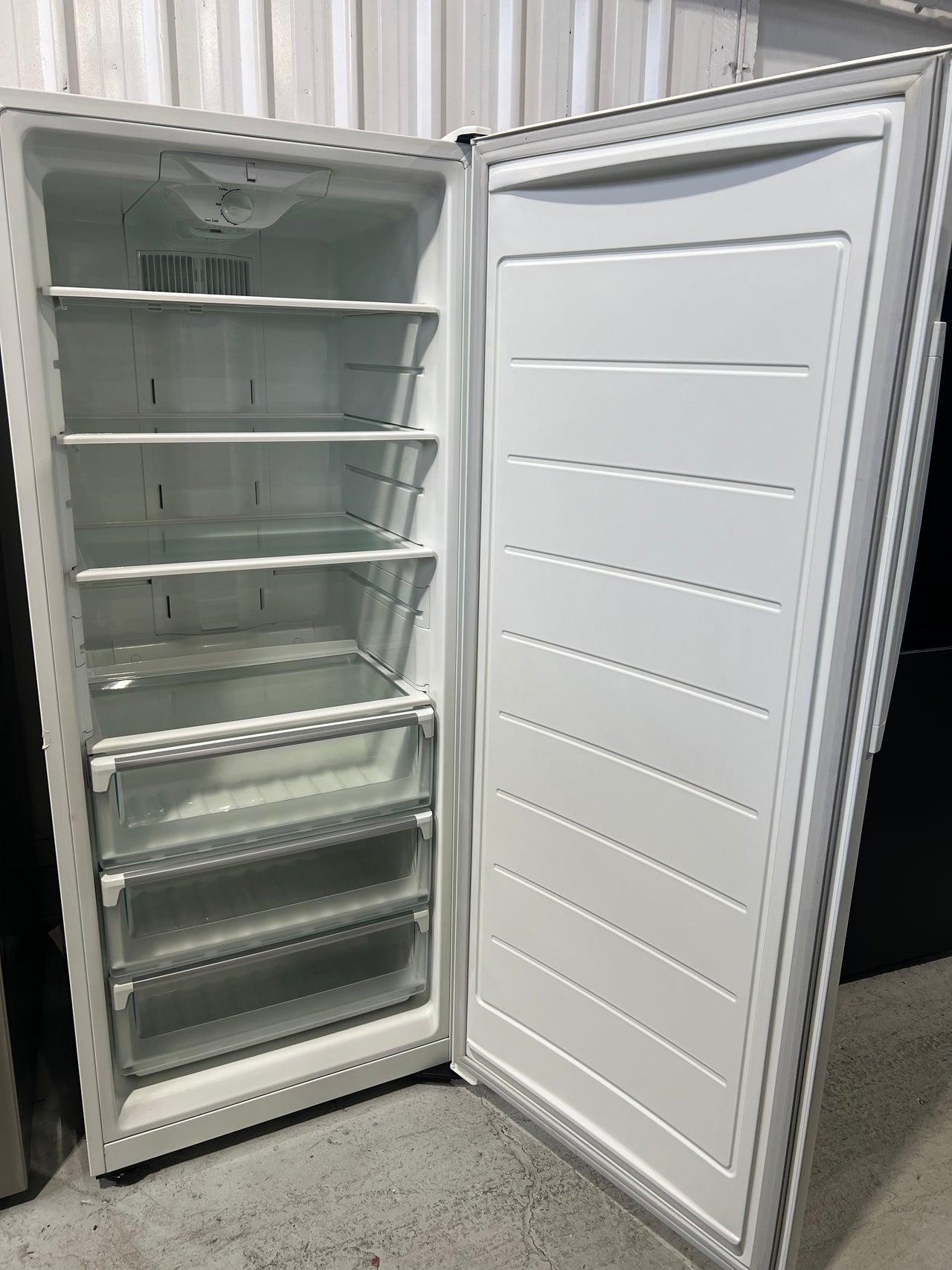 Second hand 360l Westinghouse vertical freezer WFM3600WB-R - Second Hand Appliances Geebung