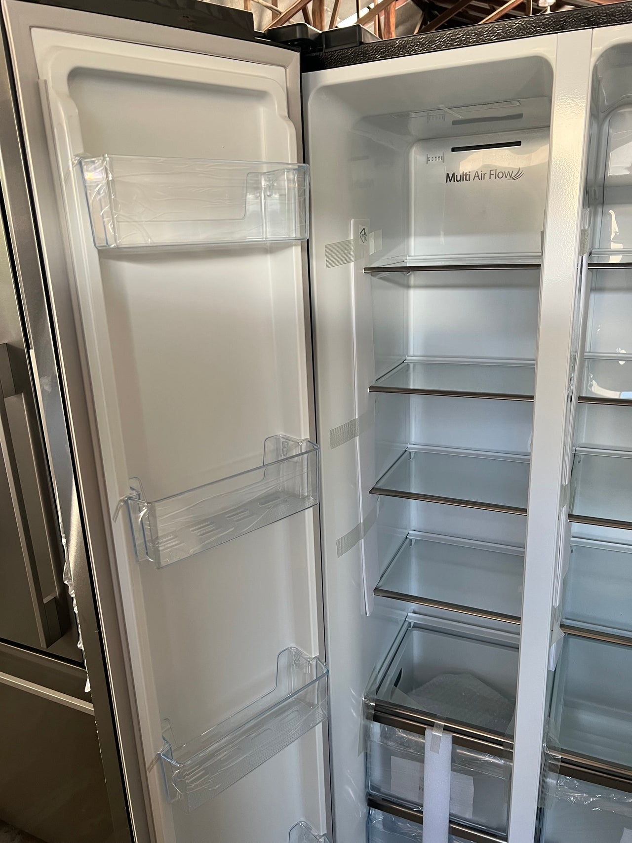 Hisense 578L Side by Side Refrigerator HRSBS578BW - Second Hand Appliances Geebung