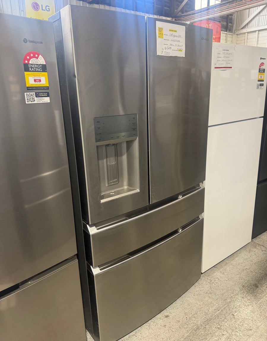 Second hand Westinghouse 609L French Door Refrigerator with Ice & Water – Stainless Steel WHE6170SB