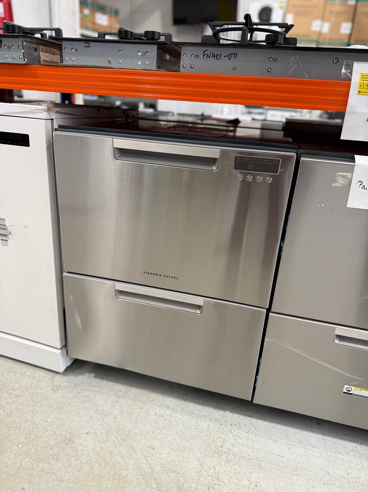 Factory second Fisher & Paykel DD60DAX9 Series 7 Contemporary Double DishDrawer™ Dishwasher