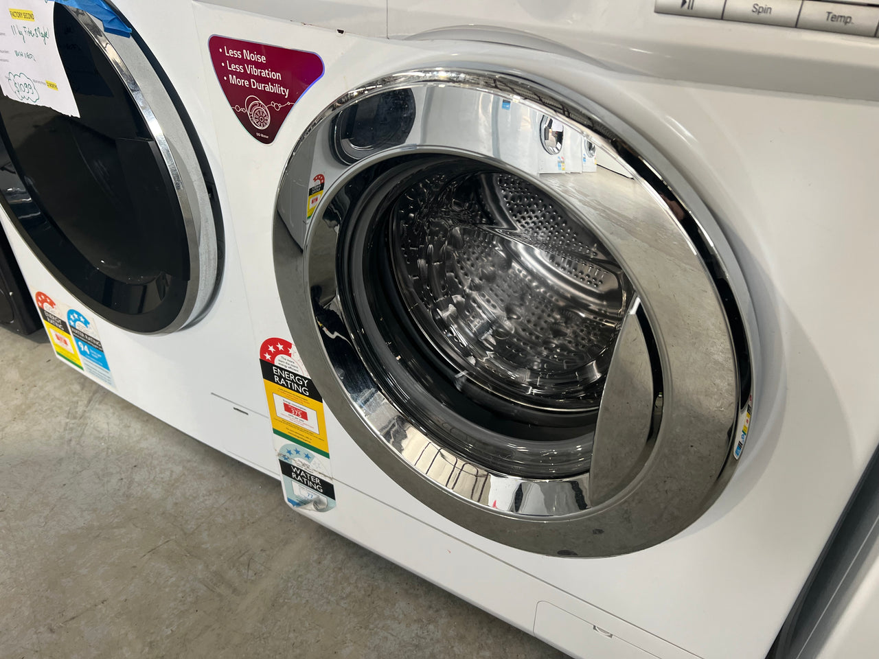 Second hand LG 7.5kg Front Load Washing Machine Model: WD14022D6 - Second Hand Appliances Geebung