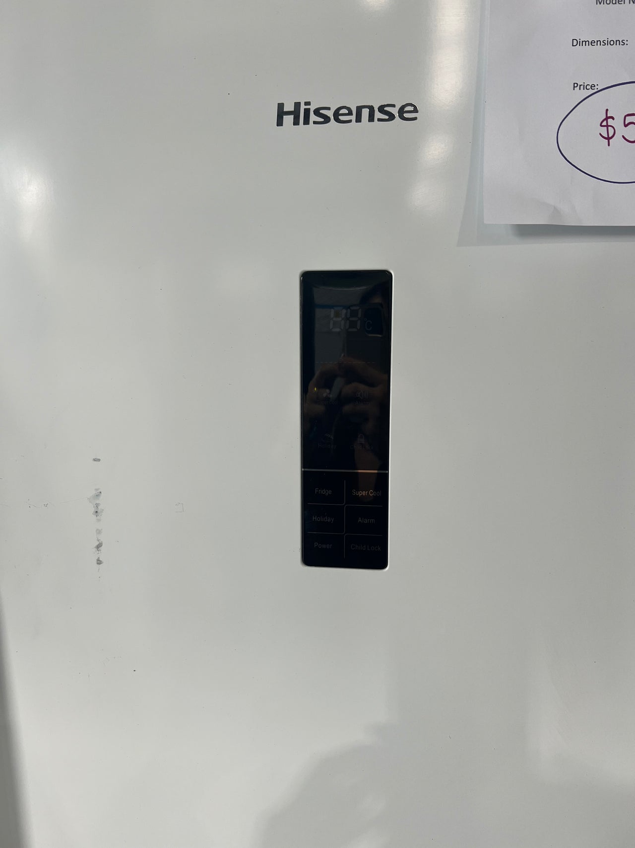 Factory second Hisense 328L Upright Fridge HRAF328 - Second Hand Appliances Geebung