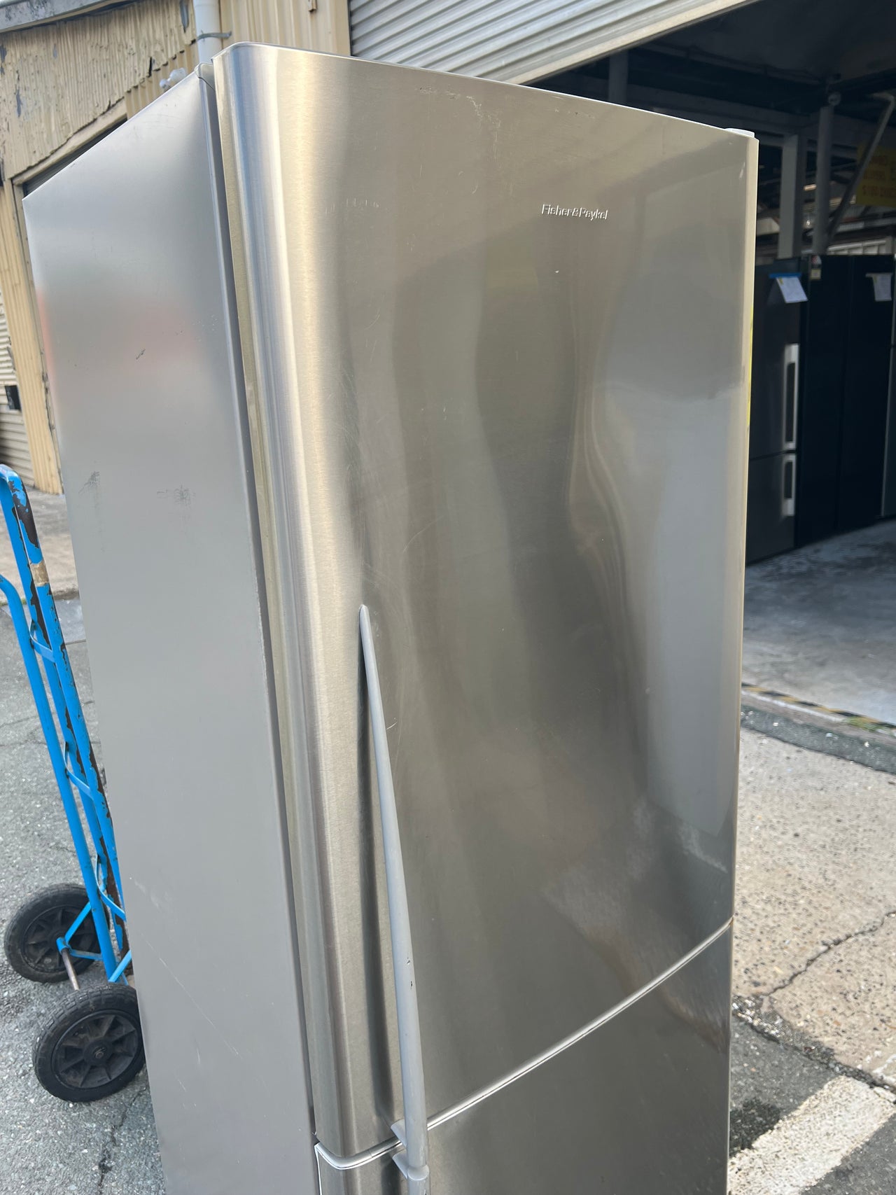 Second hand Fisher & Paykel E442B 442L Bottom Mount Fridge - Second Hand Appliances Geebung