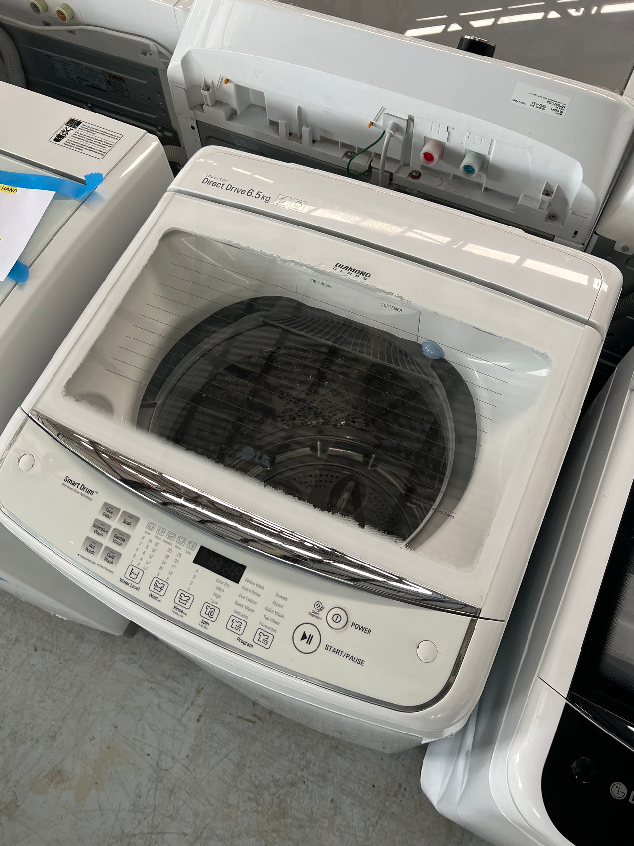 Second hand LG WTG6532W 6.5kg Top Load Washing Machine - Second Hand Appliances Geebung