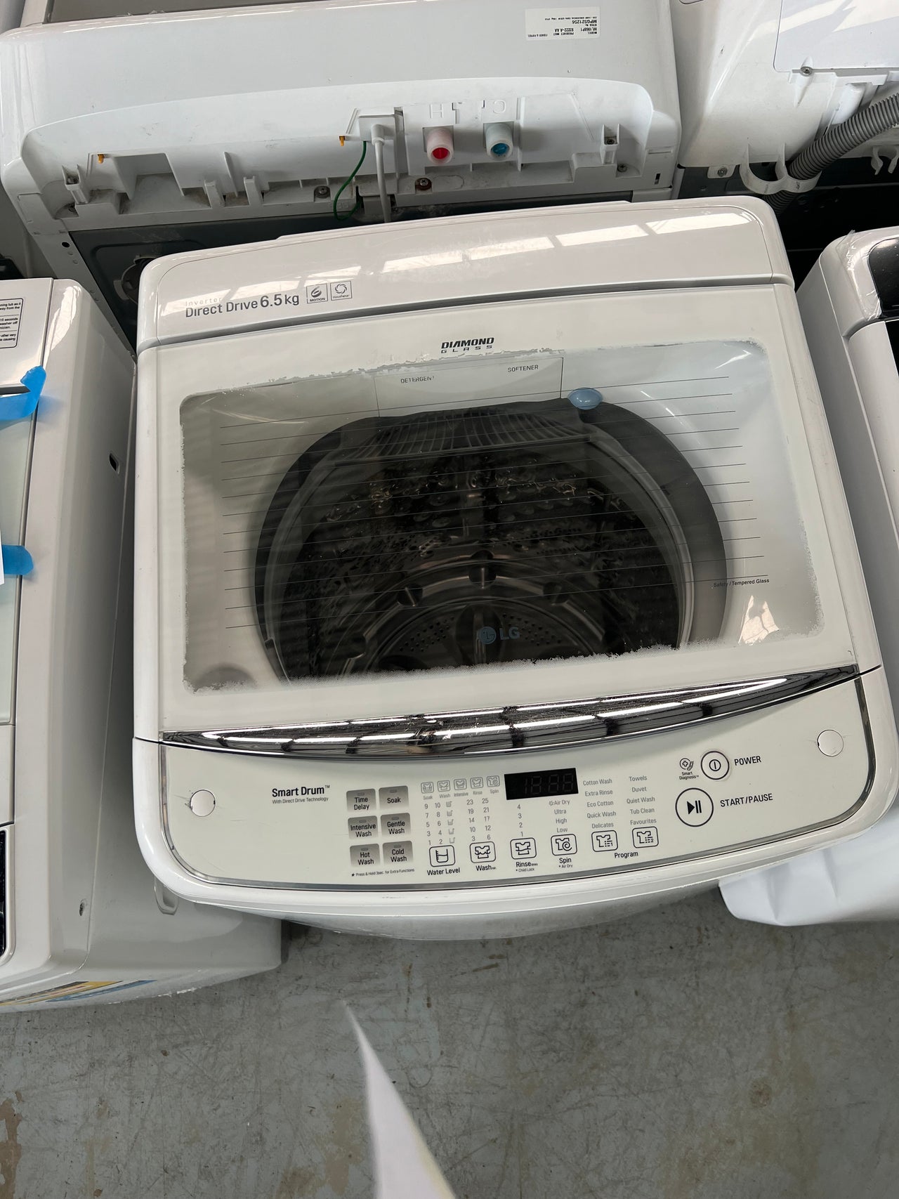 Second hand LG WTG6532W 6.5kg Top Load Washing Machine - Second Hand Appliances Geebung