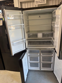 Thumbnail for Factory second Fisher & Paykel RF730QNUVB1 690 L Quad Door Refrigerator – Black Stainless Steel with Ice & Water
