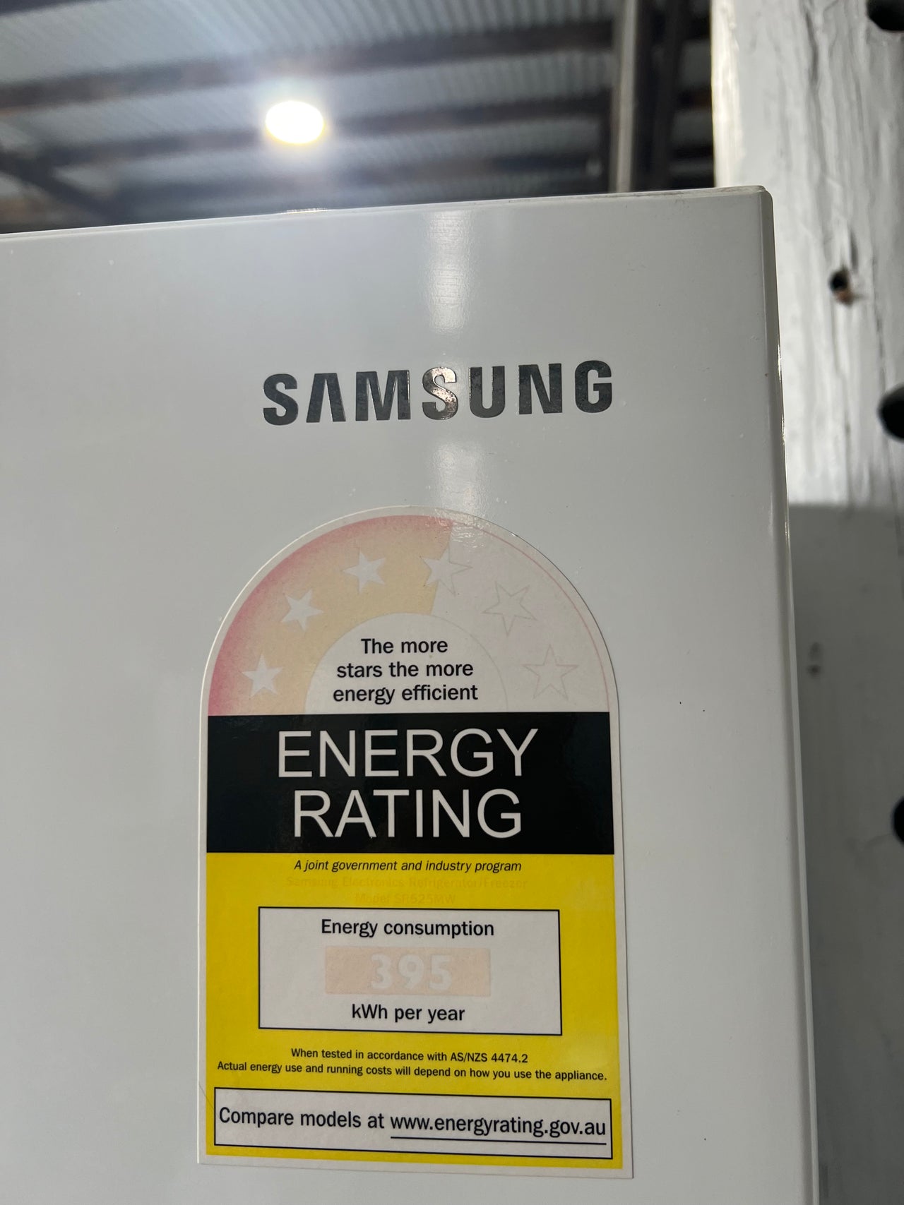 Second hand Samsung 527l Top mounted refrigerator SR525MW - Second Hand Appliances Geebung