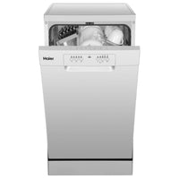 Thumbnail for Buy Factory second Haier 45 cm Compact Freestanding Dishwasher – HDW10F1S1 (Silver) |  | [product_variant] | Second Hand Appliances Geebung Brisbane