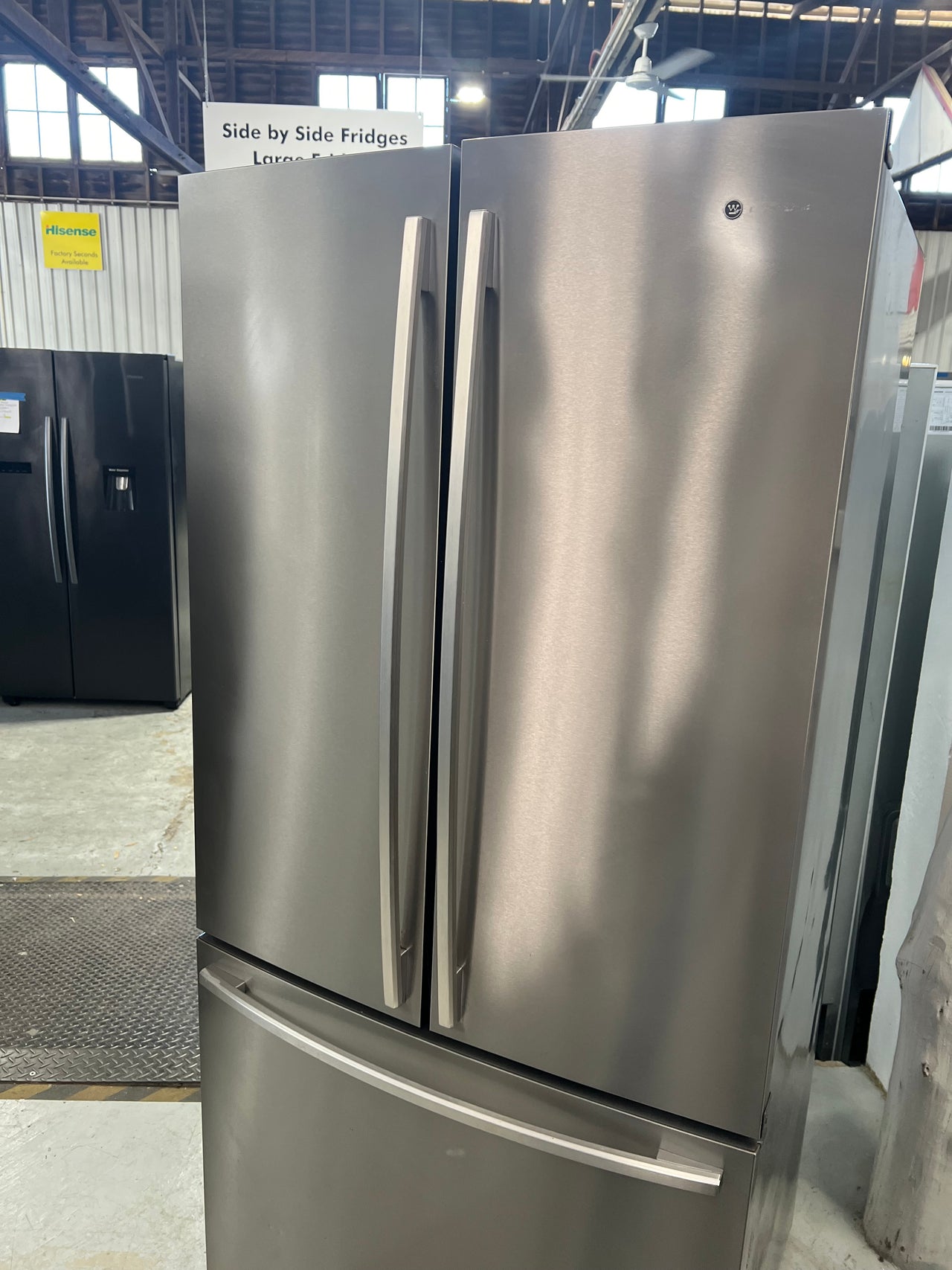 Second hand Westinghouse WHE5100SA 510L French Door Fridge - Second Hand Appliances Geebung