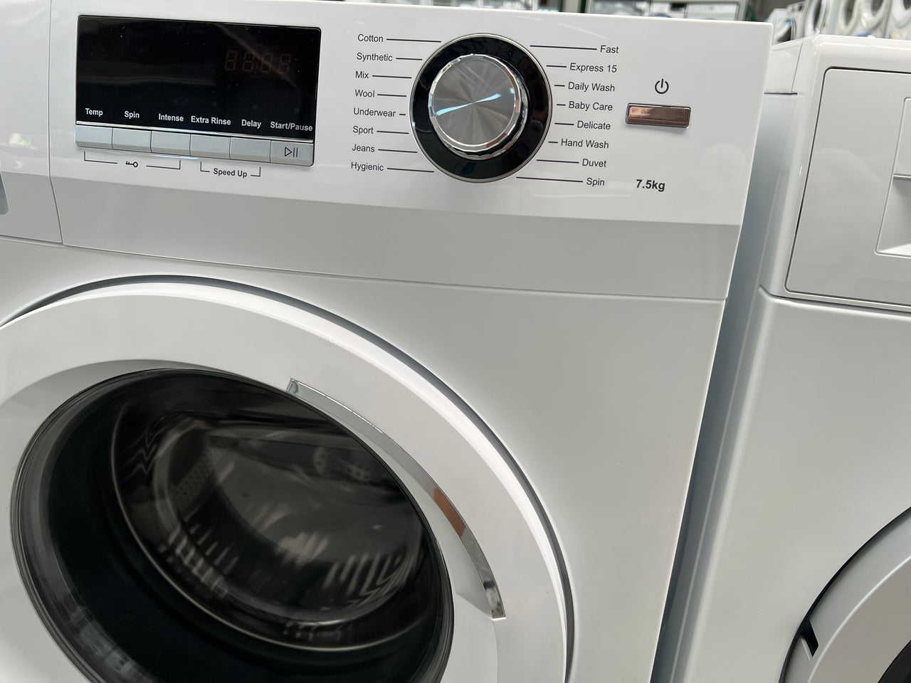 Second hand Haier 7.5kg Front Load Washing Machine HWF75AW2 - Second Hand Appliances Geebung