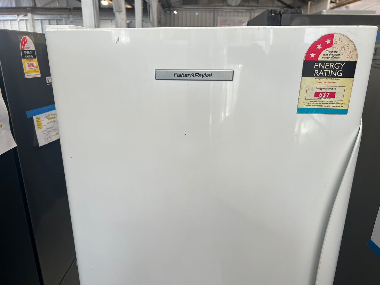 Second hand Fisher & Paykel E388LW 389L Upright Freezer - Second Hand Appliances Geebung