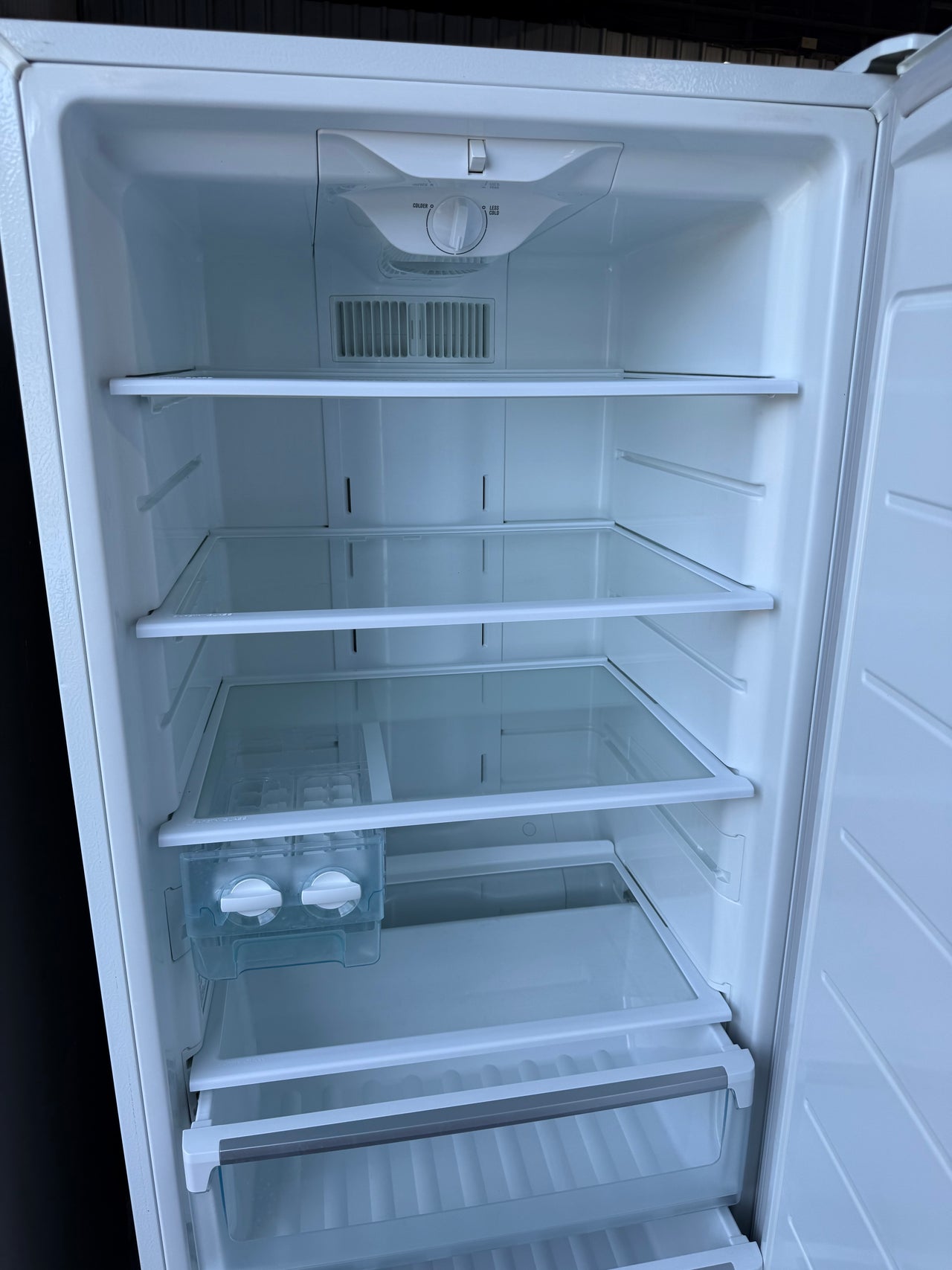 Second hand Westinghouse WFM3600WB-R 360L upright freezer