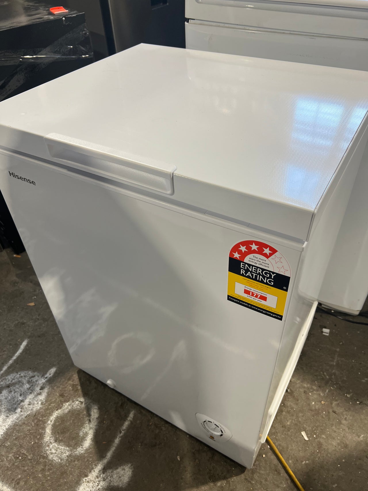 Transportation damaged Hisense 145L Hybrid Chest Freezer HRCF144 - Second Hand Appliances Geebung