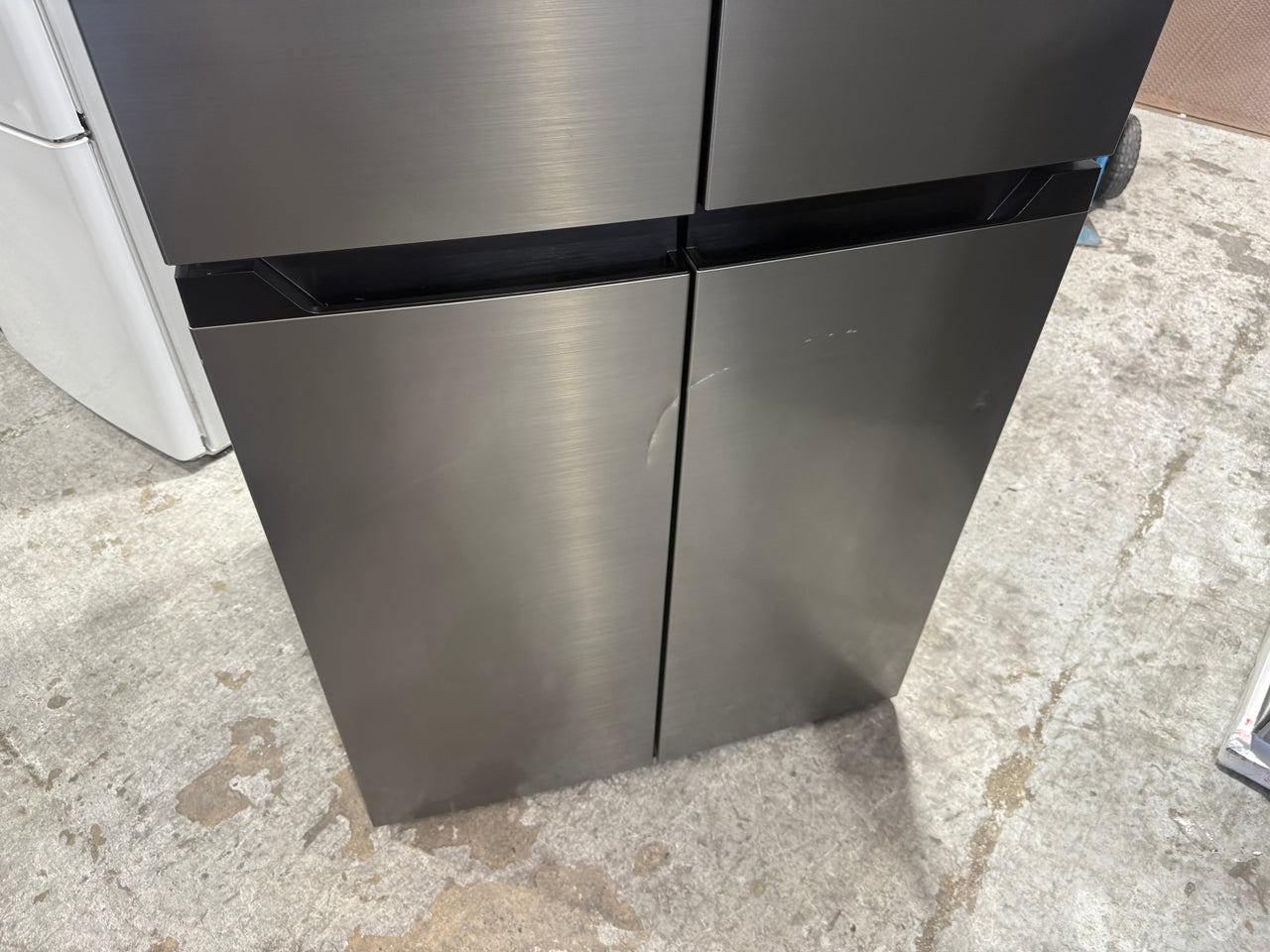 Factory second TCL P421CDN 421L French Door Fridge