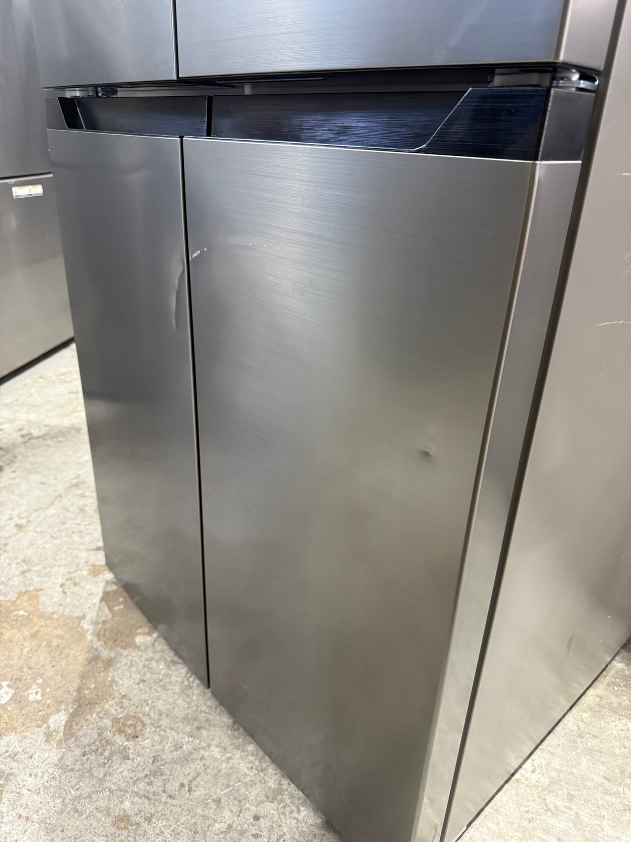 Factory second TCL P421CDN 421L French Door Fridge