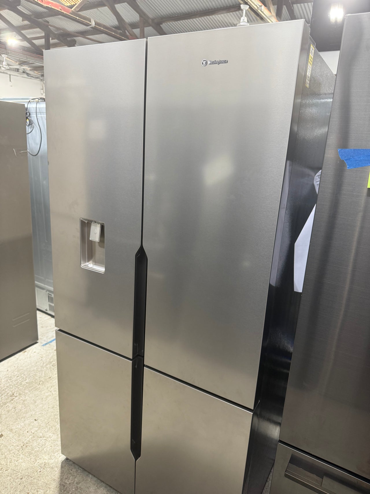 Factory second Westinghouse WQE5660SA is a 564-litre quad-door refrigerator - Second Hand Appliances Geebung