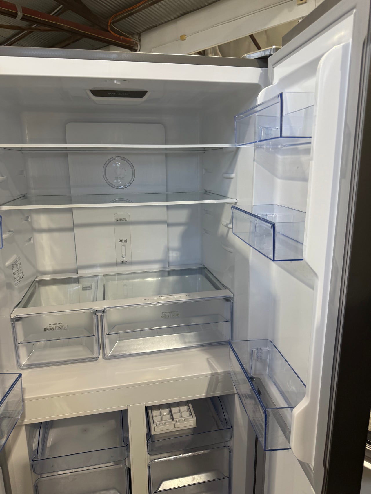 Factory second TCL P421CDN 421L French Door Fridge