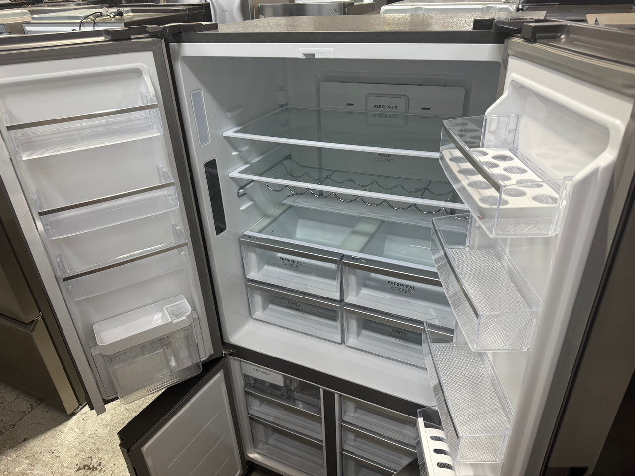 Factory second Westinghouse WQE5660SA is a 564-litre quad-door refrigerator - Second Hand Appliances Geebung