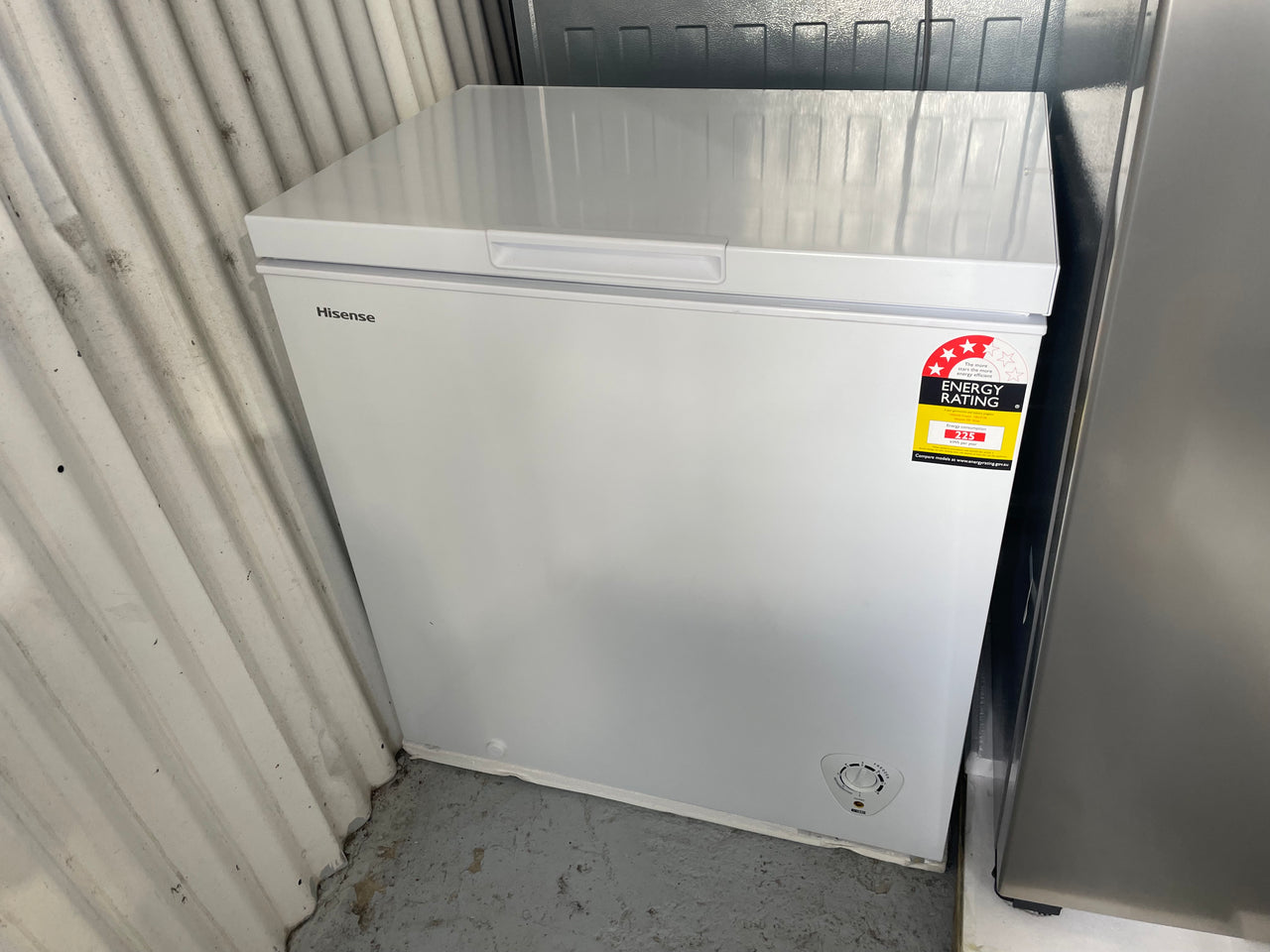 Factory second/Carton damaged Hisense HRCF199 200L Hybrid Chest Freezer (White) HRCF199 - Second Hand Appliances Geebung