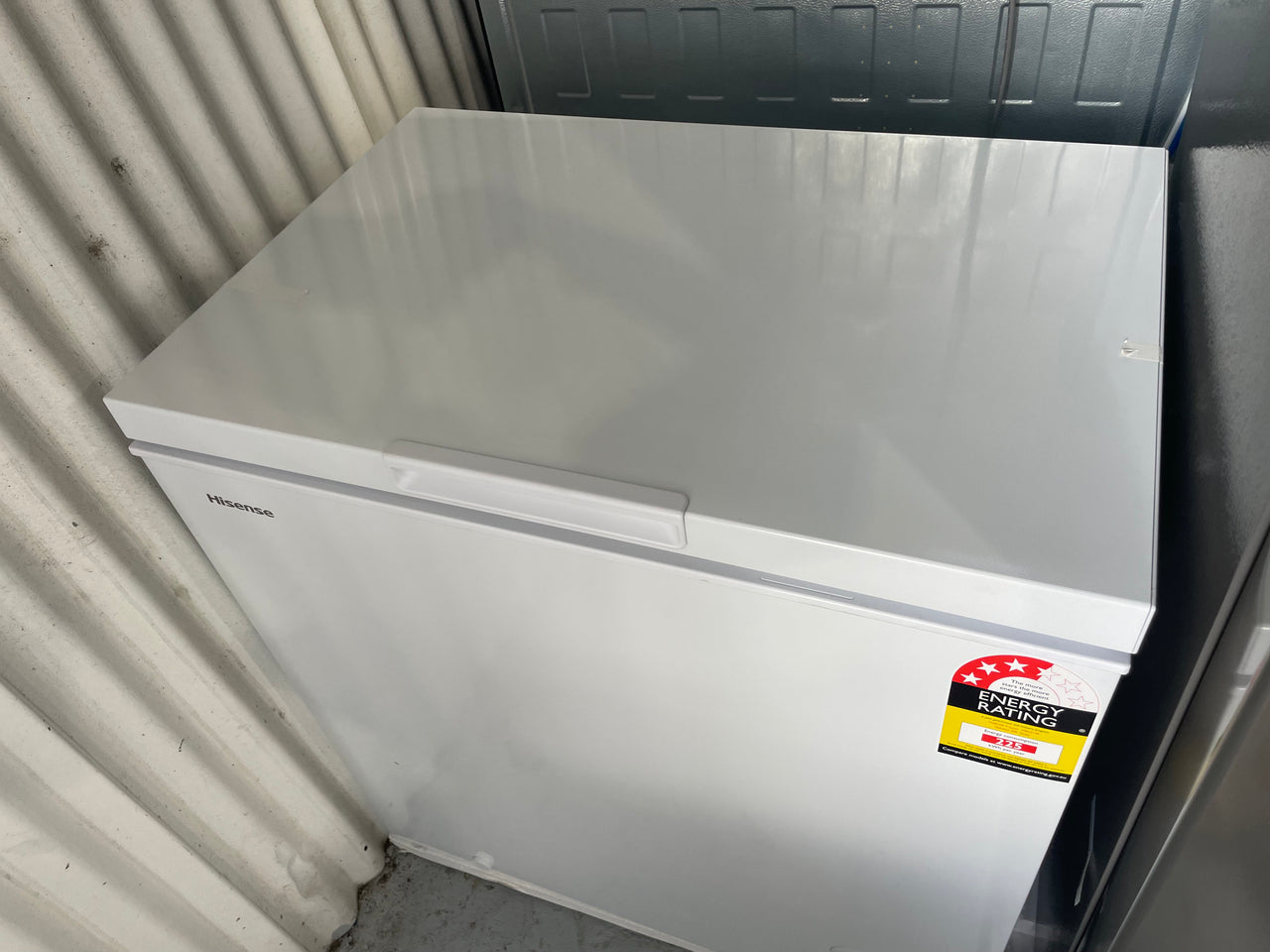 Factory second/Carton damaged Hisense HRCF199 200L Hybrid Chest Freezer (White) HRCF199 - Second Hand Appliances Geebung