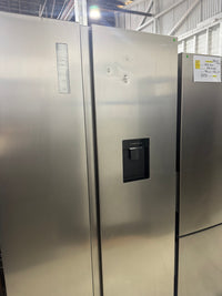 Thumbnail for Factory second Hisense HRSBS540SW 541 L PureFlat Side-by-Side Refrigerator