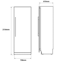 Thumbnail for Factory second Fisher & Paykel RS7621SRK1 463L Integrated Column Fridge - Second Hand Appliances Geebung