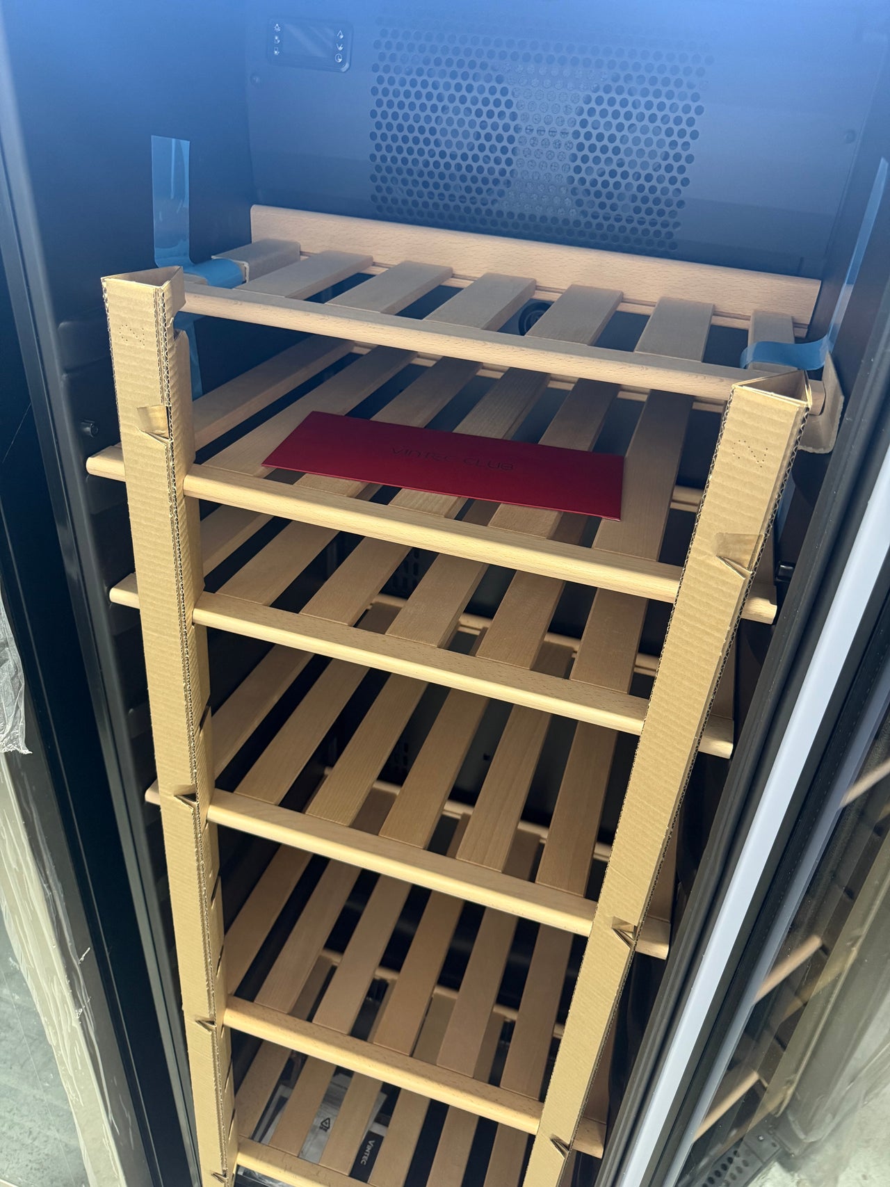 Transportation damaged Vintec 198 Bottle Wine Storage Cabinet V190SG2EBK