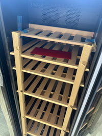 Thumbnail for Transportation damaged Vintec 198 Bottle Wine Storage Cabinet V190SG2EBK