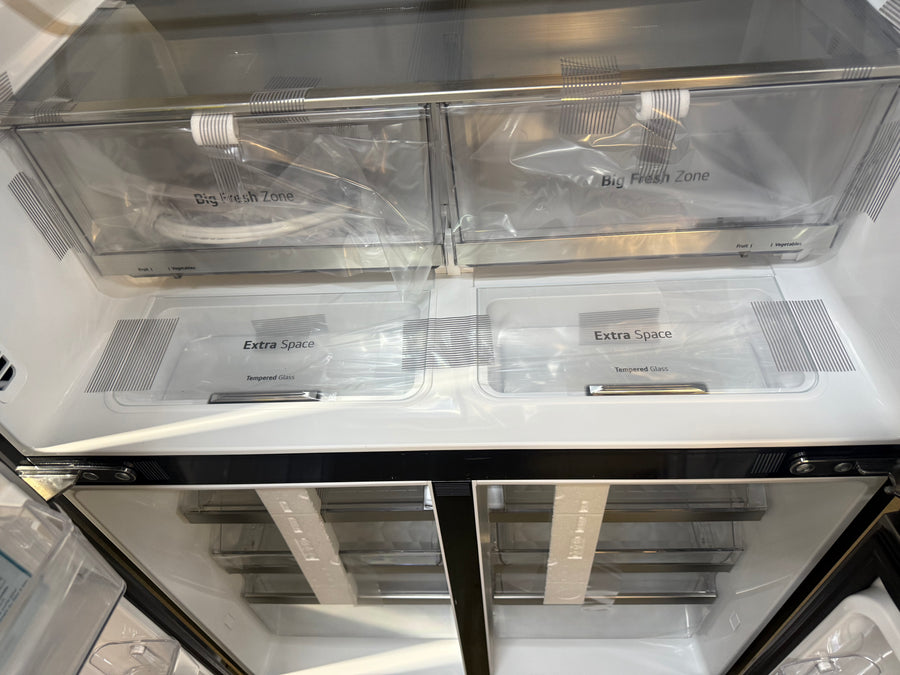 Transportation damaged LG 642L InstaView French Door Fridge – GF-V700BSLC