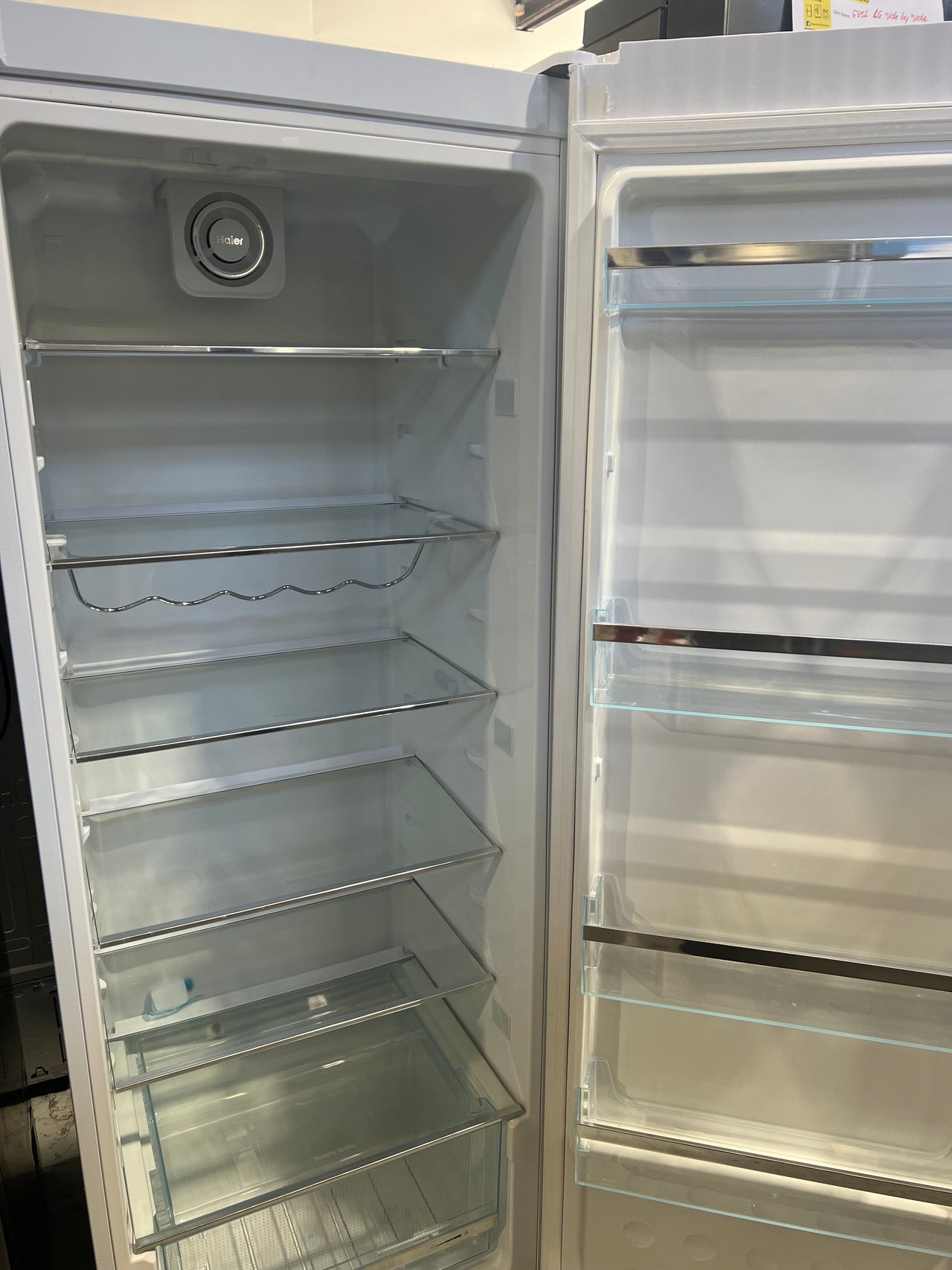 Factory second Haier 318L Upright All Fridge HRF328W2 - Second Hand Appliances Geebung