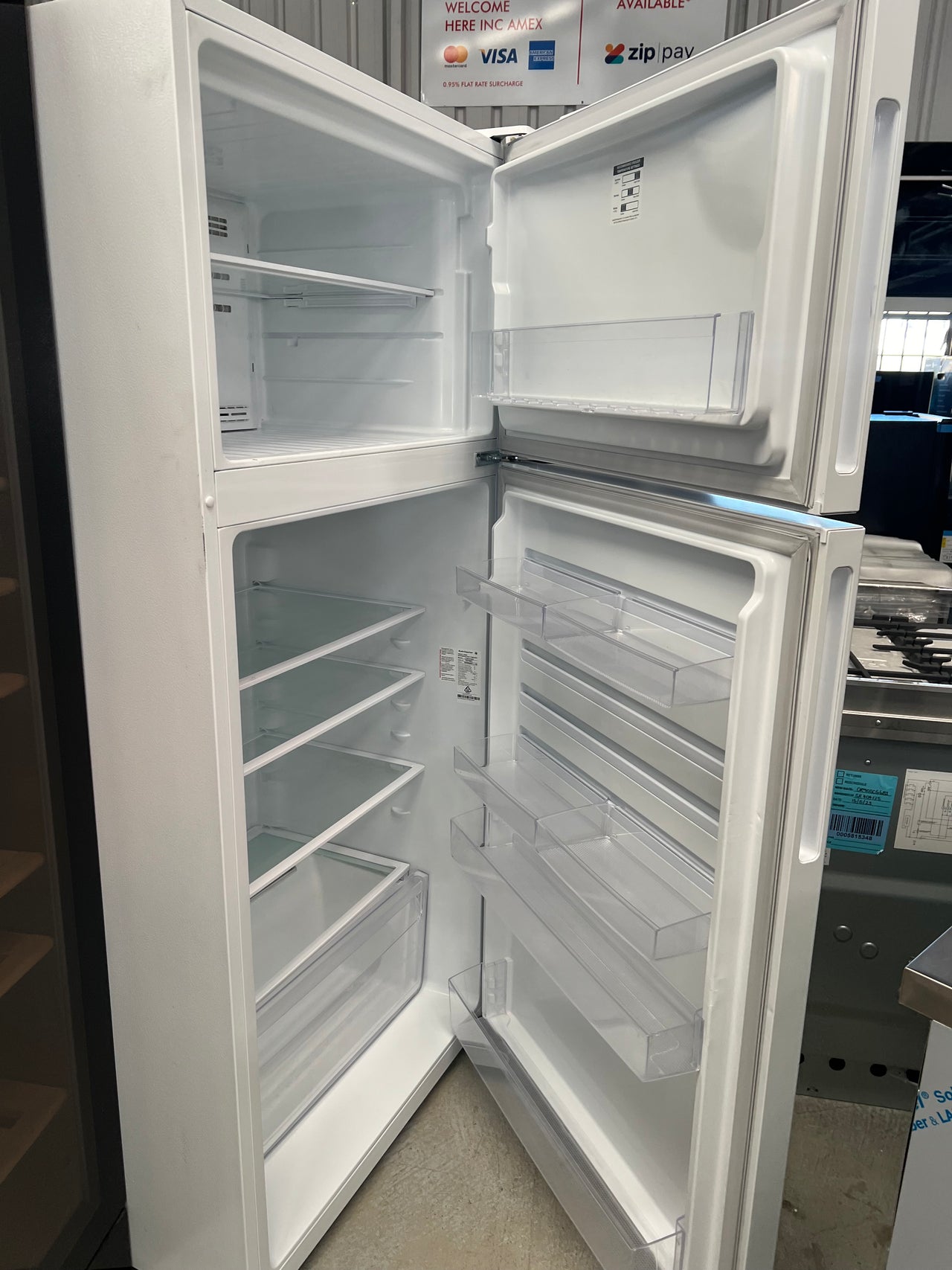 Second hand Kelvinator 536L Top Mount Refrigerator MODEL NO: KTM5402WA - Second Hand Appliances Geebung