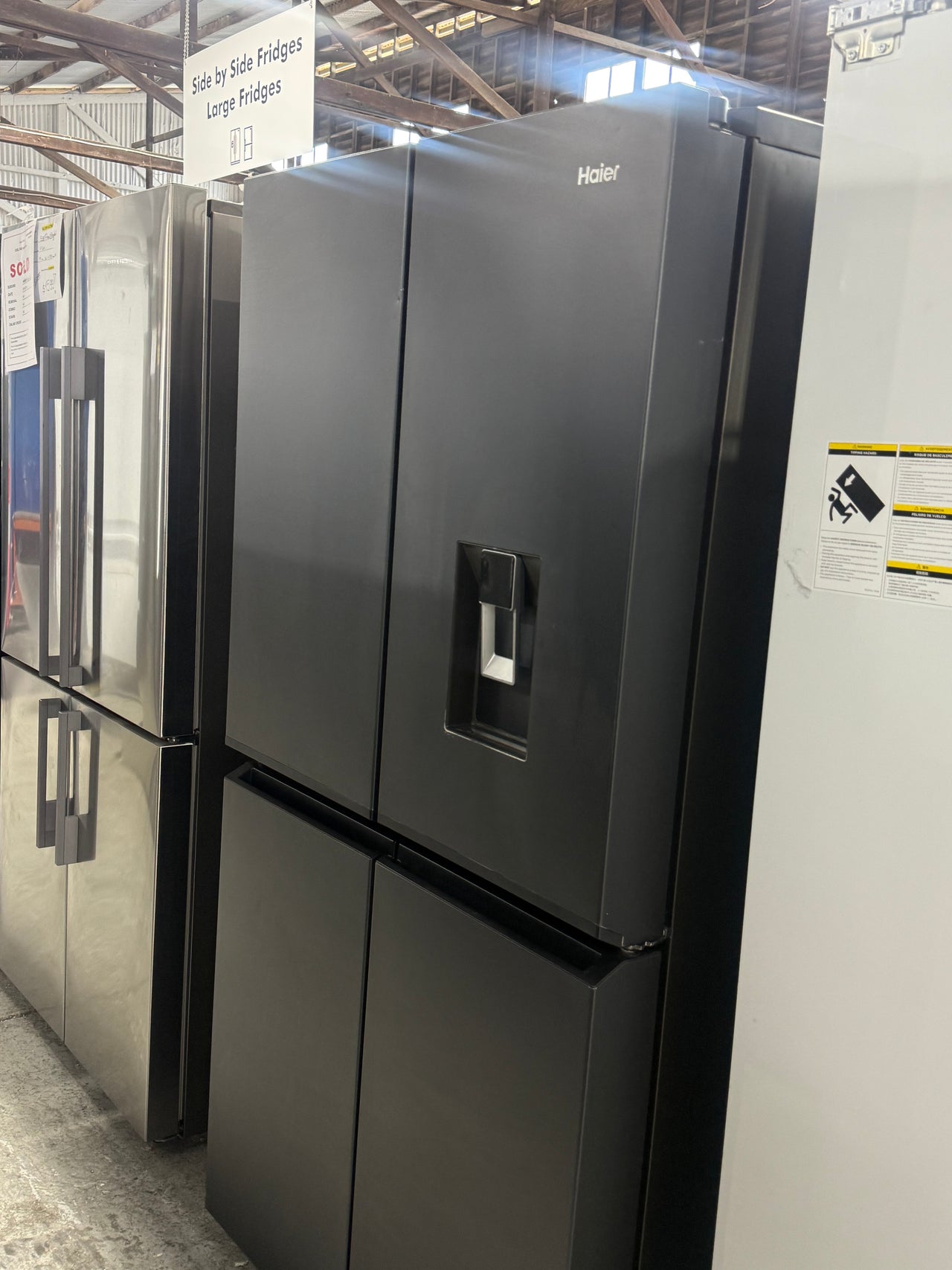 Factory Second Haier 623L Quad Door Refrigerator Freezer HRF680YPC