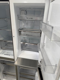Thumbnail for Factory second Factory second LG 708 L French Door Refrigerator – Matte Black Stainless Steel, Door-in-Door® GF-D708BSL