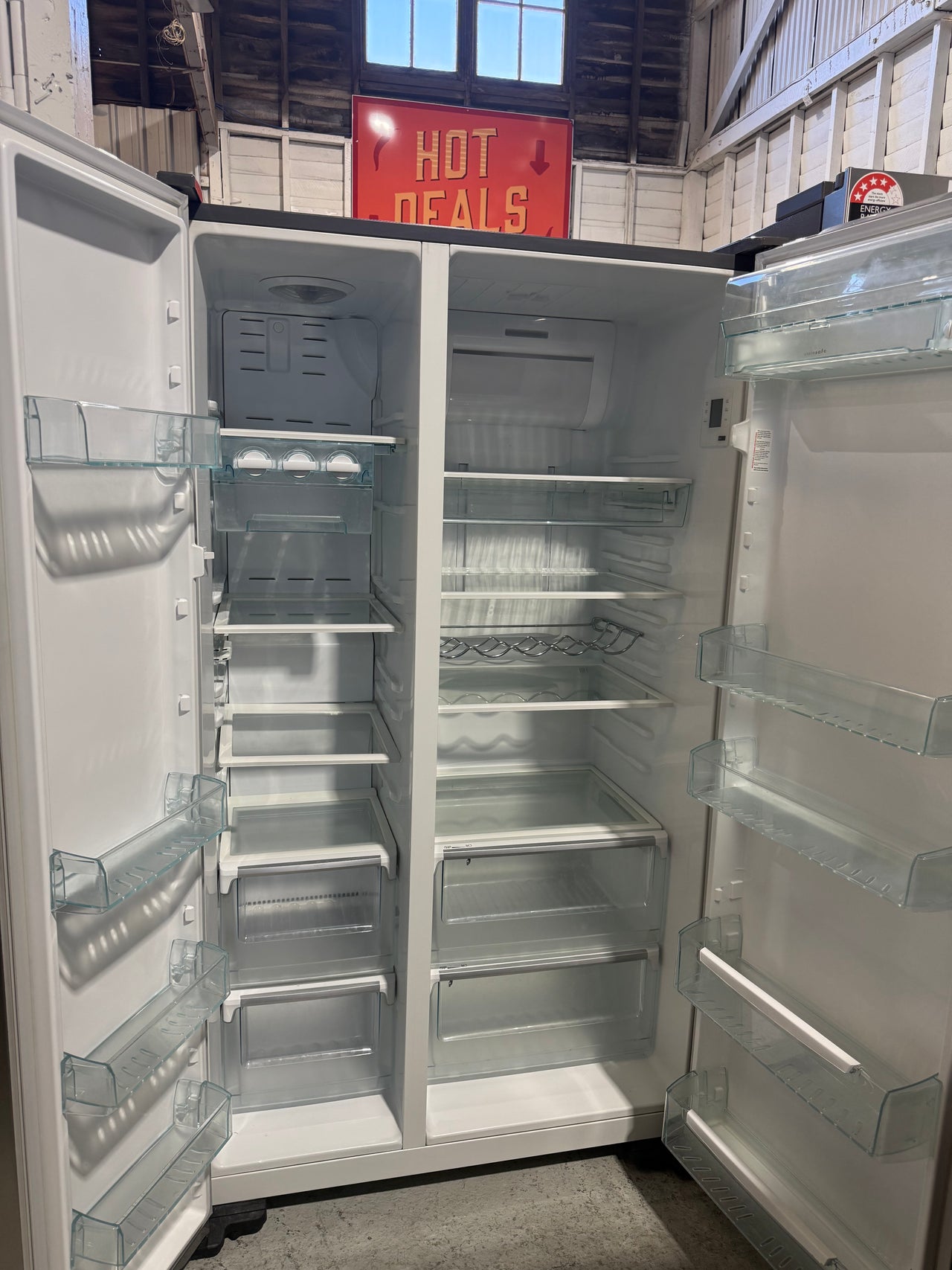 Second hand Westinghouse WSE7000SF – 700L Side-by-Side Refrigerator