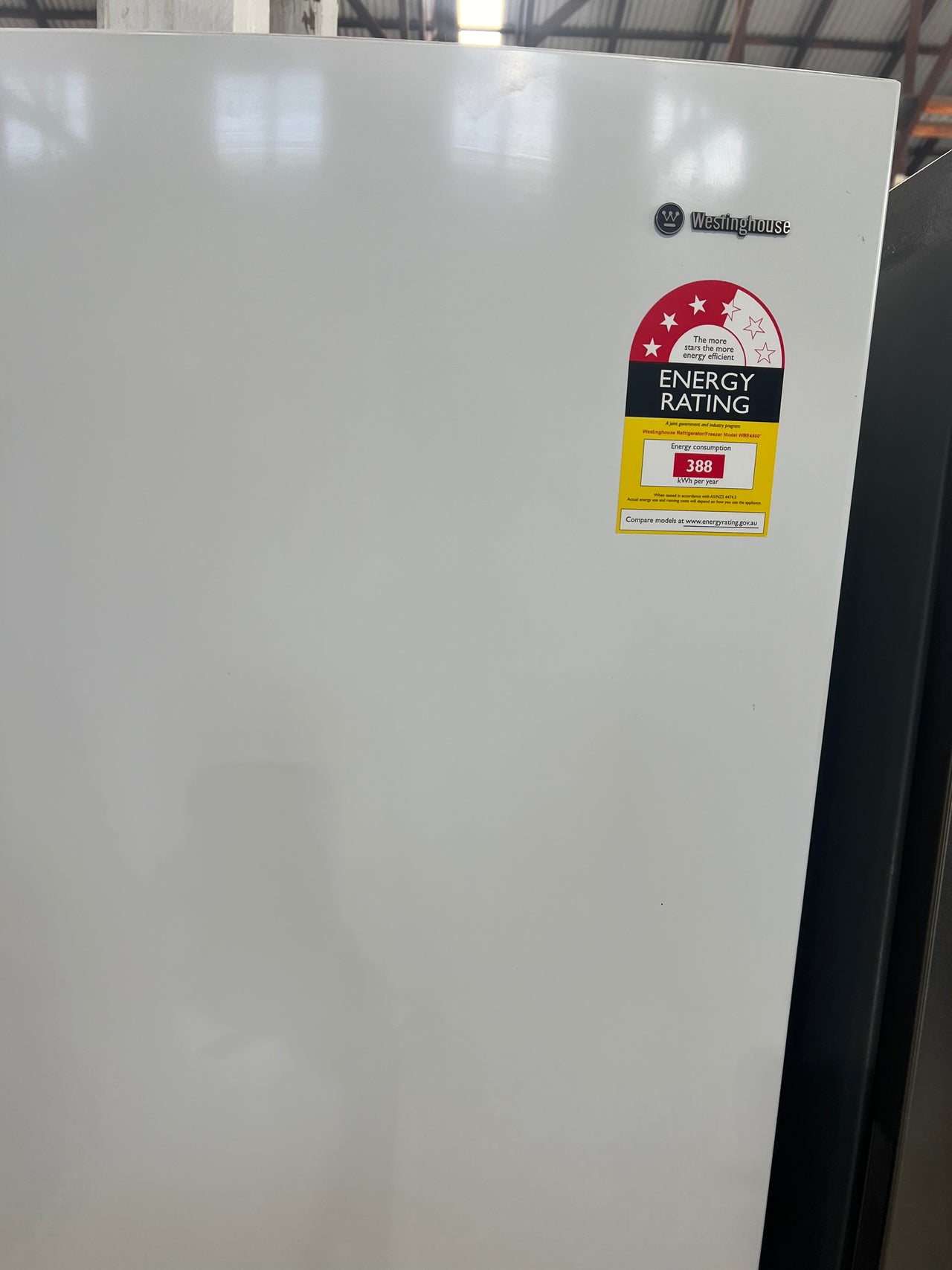 Second hand Westinghouse 453L Bottom Mount Fridge Model: WBE4500WA