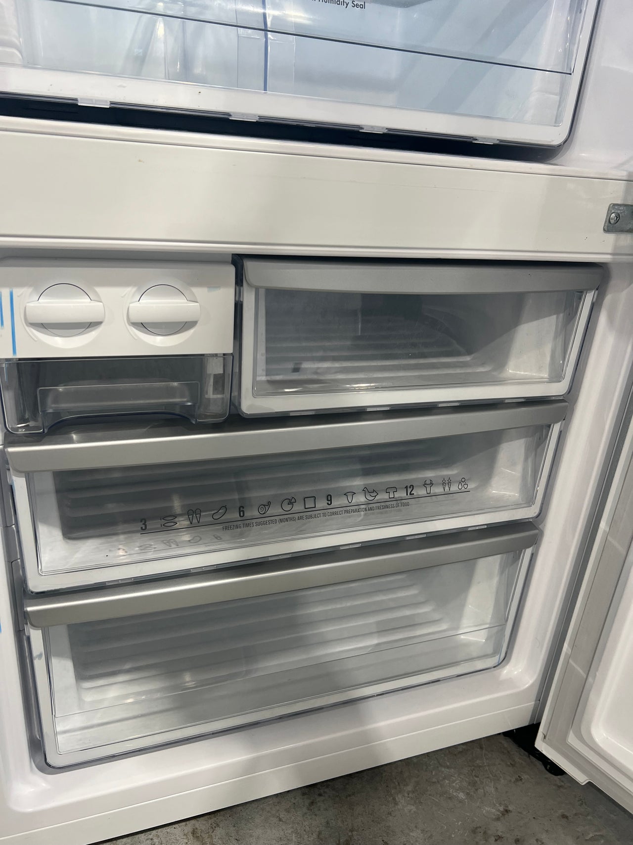 Second hand Westinghouse 453L Bottom Mount Fridge Model: WBE4500WA