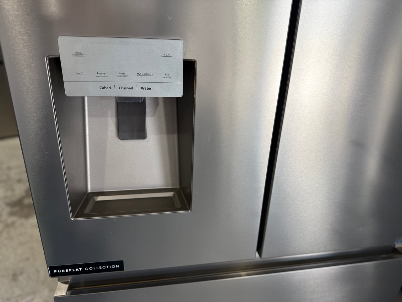 Factory second Hisense 560L PureFlat French Door Refrigerator Model: HRFD560SW