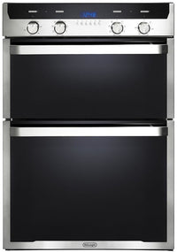 Thumbnail for Factory second DeLonghi 60cm Electric Built-In Double Oven DEL6038D - Second Hand Appliances Geebung