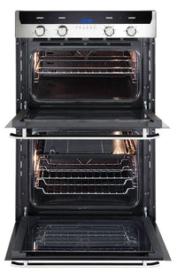 Thumbnail for Factory second DeLonghi 60cm Electric Built-In Double Oven DEL6038D - Second Hand Appliances Geebung