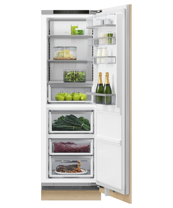 Factory second Fisher & Paykel RS6019S3RH1 – 60cm Series 9 Integrated Triple Zone Refrigerator