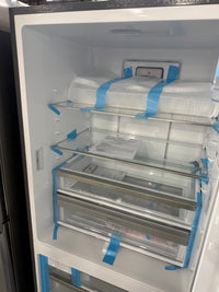 Thumbnail for Factory second Electrolux 496L Ultimate Taste 500 Bottom Mount Refrigerator Matte Black EBE5002BD-R