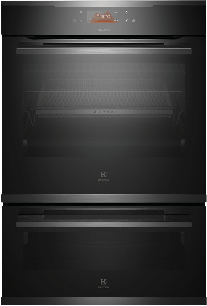 Factory Second Electrolux 60cm Pyrolytic Duo Oven – Dark Stainless Steel (EVEP626DSE)