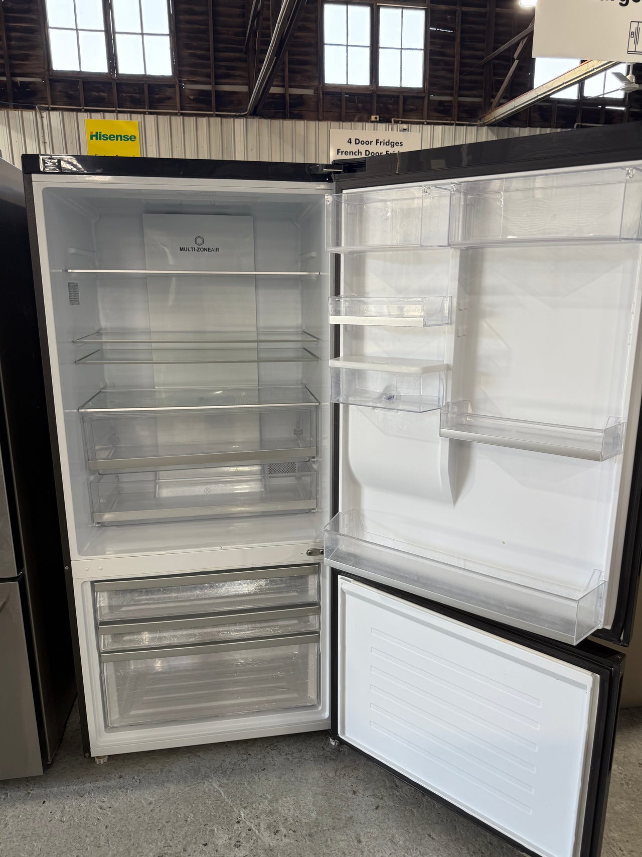 Second hand Haier HRF520BHC 493 L bottom-freezer refrigerator/12 months warranty - Second Hand Appliances Geebung