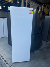 Thumbnail for Factory second Hisense 240L Upright Hybrid Fridge Freezer White Model: HRVF240