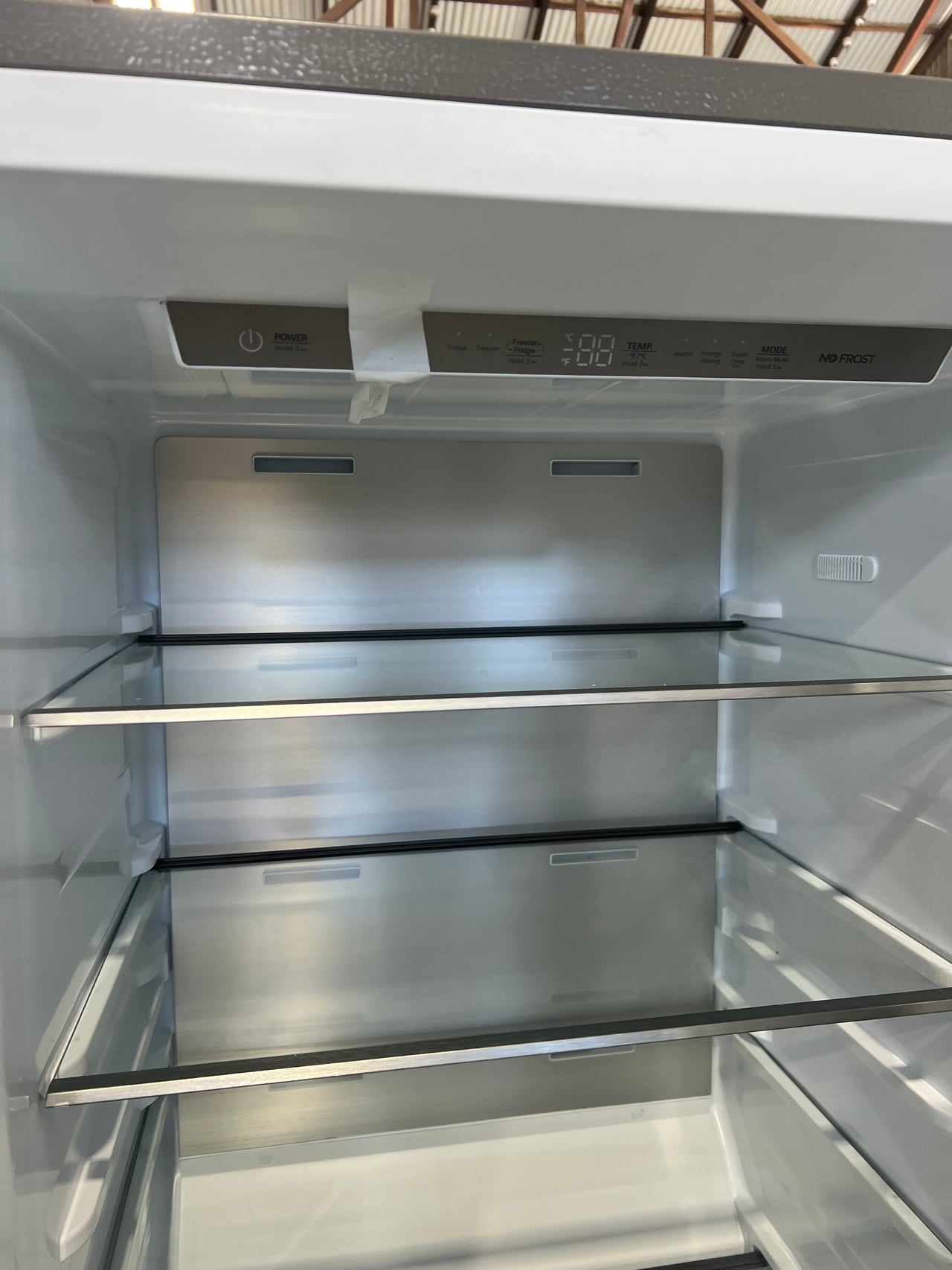 Factory Second Hisense 384L Vertical Hybrid Freezer HRVF384S - Second Hand Appliances Geebung